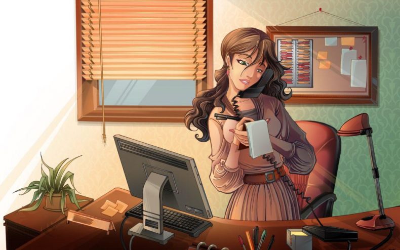 Отличница на работе