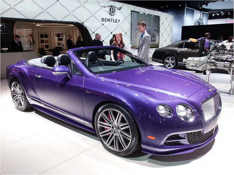 Фиолетовый Бентли.